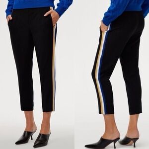 Babaton Black Elastic Waist Dress Pants